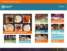 Tablet Screenshot of hendonsynagogue.com